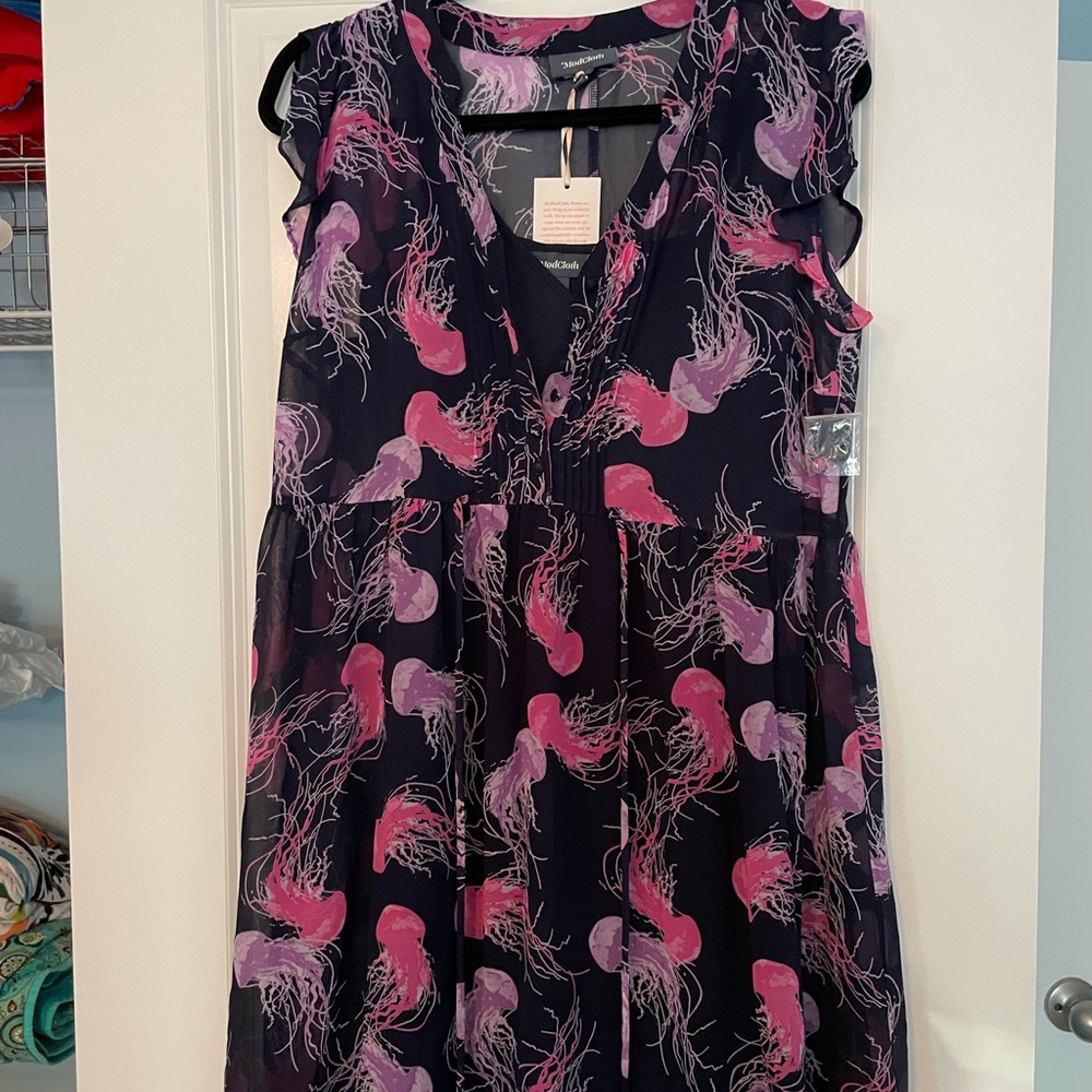 Adorable! Jellyfish ModCloth dress large
